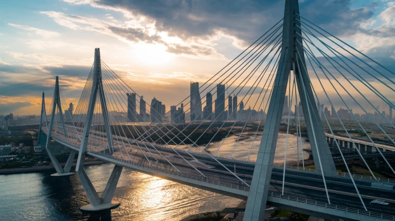 Pontes Estaiadas em Metrópoles: Análise de Casos de Sucesso na Implementação de Sistemas Construtivos Inovadores
